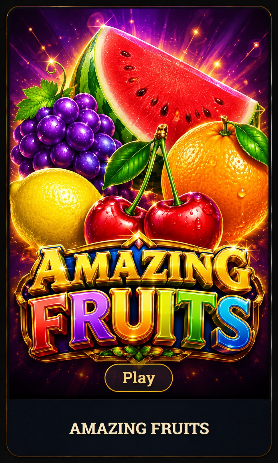 Amazing Fruits