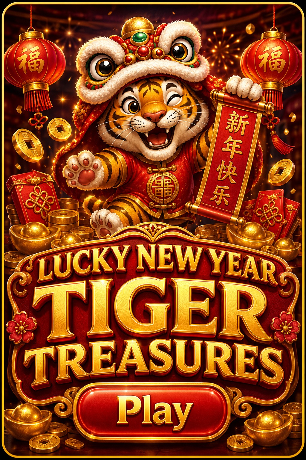 Lucky New Year Tiger Treasures